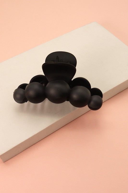 Jumbo Bubbly Claw Clip - Greige Goods