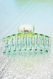 Translucent Ombre Claw Clip - Greige Goods