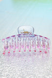 Translucent Ombre Claw Clip - Greige Goods