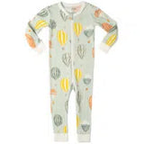 O Greige Baby Zip PJs - Greige Goods