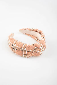 Tweed Knot Headband - Greige Goods