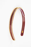Color Block Acetate Headband - Greige Goods