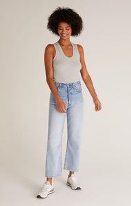 Sirena Rib Tank - Greige Goods