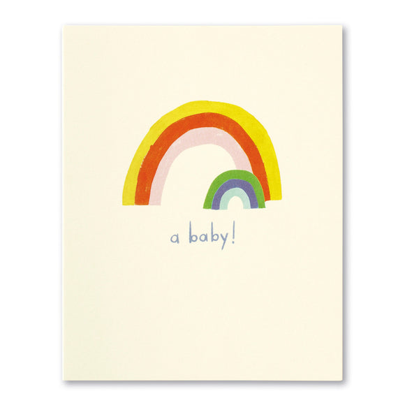 A Baby! Card - Greige Goods