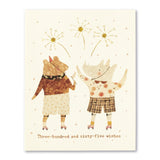 300 & 65 Wishes Card - Greige Goods