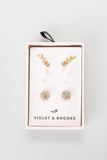 Earring Gift Trio - Greige Goods
