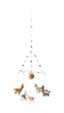 Greige Baby Wool Felt Mobiles - Greige Goods