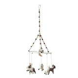 Greige Baby Wool Felt Mobiles - Greige Goods