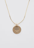Your Essence is Golden Coin Necklace - Greige Goods
