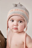 Greige Baby Cotton Knit Hats - Greige Goods