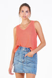 Willa V-Neck Tank - Greige Goods