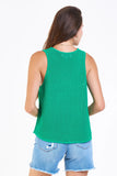 Willa V-Neck Tank - Greige Goods