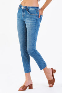 Blaire Ankle Slim Straight Jean - Greige Goods