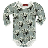 Long Sleeve One Piece - Greige Goods
