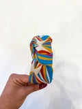 Multi Striped Knotted Headband - Greige Goods