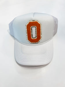 O Trucker Hat - Greige Goods