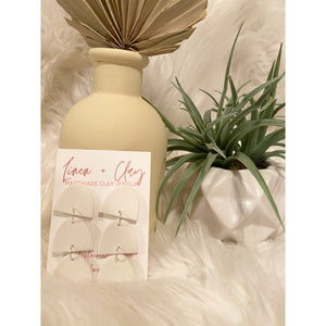 Karlee Earrings - Greige Goods
