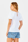 Devyn Puff Sleeve Top - Greige Goods
