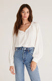 Adella Top - Greige Goods