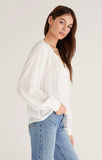 Adella Top - Greige Goods