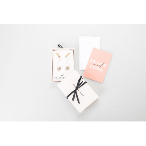 Earring Gift Trio - Greige Goods