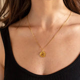 Sealed w/ Love Medallion - Greige Goods