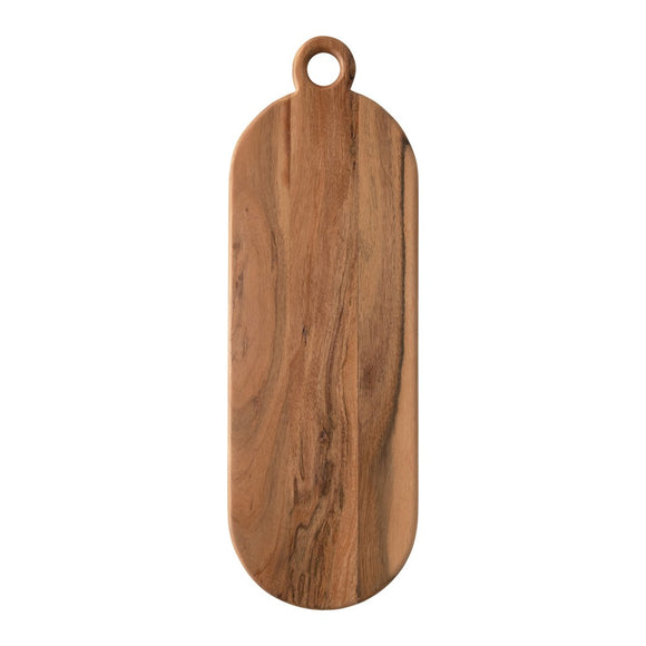 Rounded Acacia Wood Cheese Board - Greige Goods