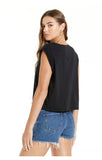 Toni Crop Tank - Greige Goods
