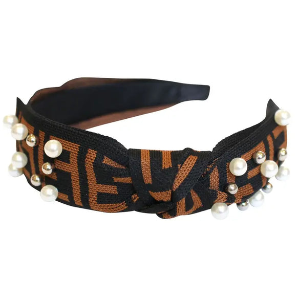 Belle Headband - Greige Goods