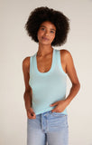 Sirena Rib Tank - Greige Goods