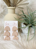 Karlee Earrings - Greige Goods