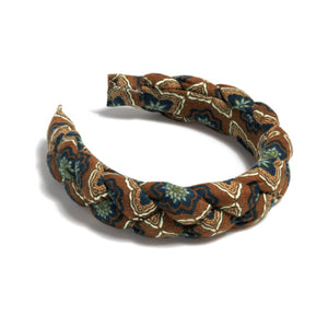 Braided Print Headband - Greige Goods